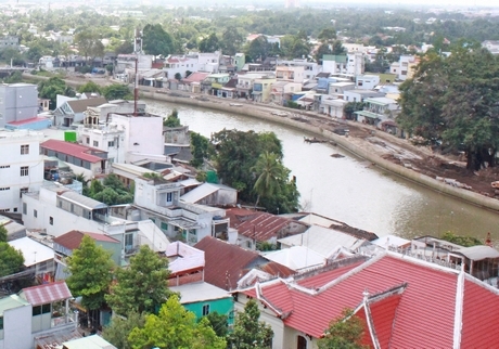 TP Vĩnh Long không ngừng chú trọng hoàn thiện cơ sở hạ tầng cho phát triển.