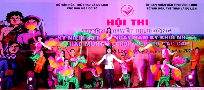 Hội thi lưu diễn qua nhiều tỉnh- thành tuyên truyền ý nghĩa lịch sử của cuộc Khởi nghĩa Nam Kỳ, giáo dục truyền thống yêu nước cho nhân dân.