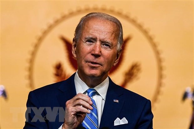 Ông Joe Biden phát biểu nhân dịp Lễ Tạ ơn tại Wilmington, bang Delaware ngày 25/11/2020. (Nguồn: AFP/TTXVN)