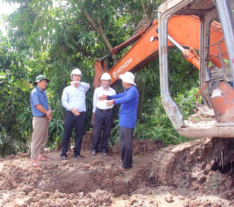 Biện pháp công trình được triển khai kịp thời giúp bảo vệ an toàn cho sản xuất, dân sinh.