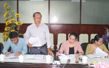 Hội nghị giao ban chương trình ủy thác tín dụng chính sách.