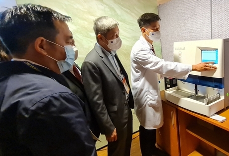 Bộ Y tế đã triển khai đồng bộ tất cả các biện pháp phòng chống dịch trên toàn quốc cũng như với đại hội.