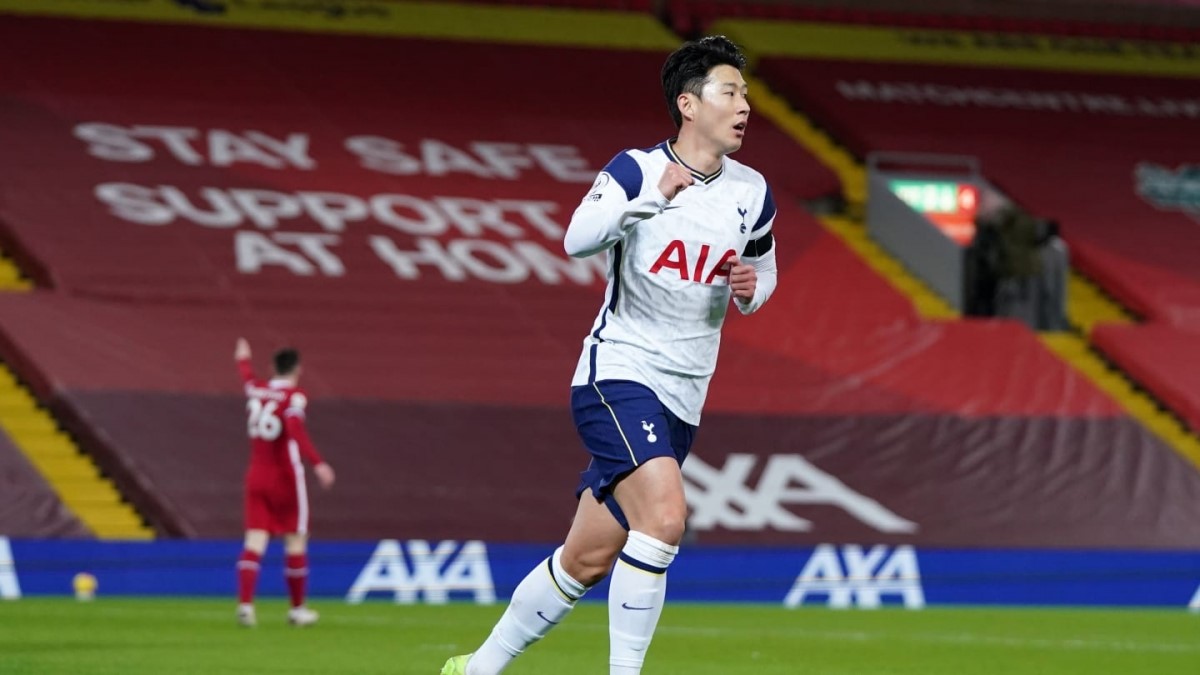 Son Heung Min lần thứ tư nhận giải. (Ảnh: AFC)