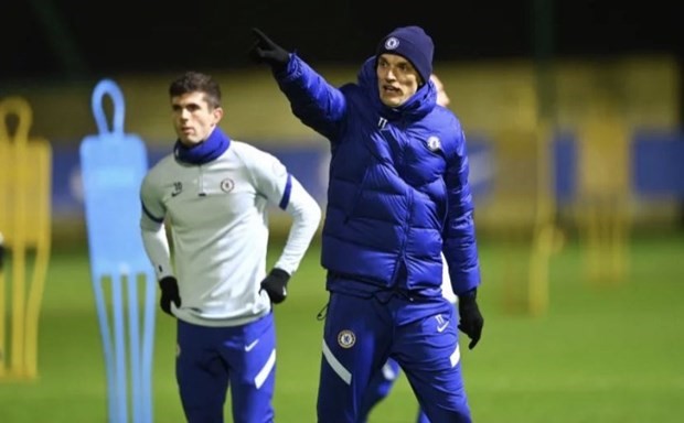 Tuchel có buổi làm việc đầu tiên cùng các cầu thủ Chelsea. (Nguồn: Chelseafc)