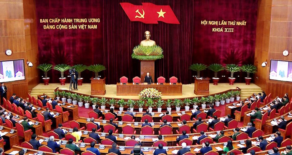  Hoi nghi lan thu 1 Ban chap hành Trung ương Đảng khóa XIII.