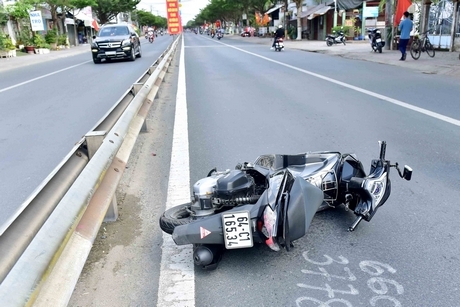 Hiện trường vụ tai nạn