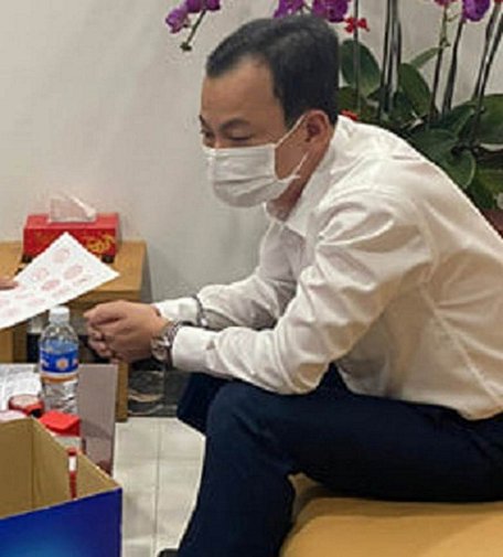  Đối tượng Lê Thanh Trung vừa bị bắt giữ. (Ảnh: Công an Đồng Nai cung cấp)