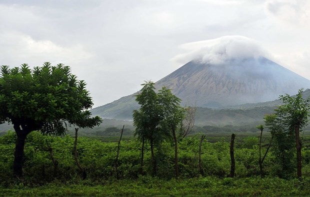 Bức ảnh chụp núi lửa San Cristobal năm 2012. (Nguồn: AFP/Getty Images)