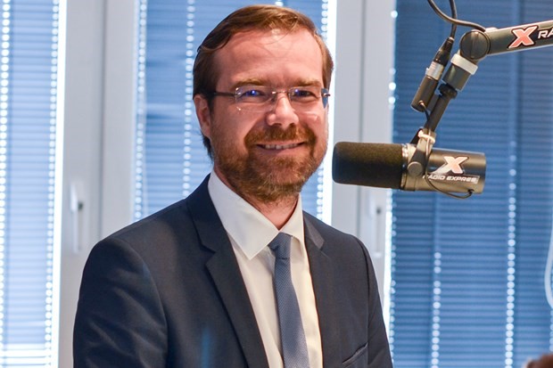 Bộ trưởng Y tế Slovakia Marek Krajčí. (Ảnh: Radio Expres)