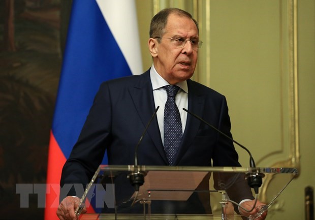 Ngoại trưởng Nga Sergei Lavrov. (Ảnh: THX/TTXVN)