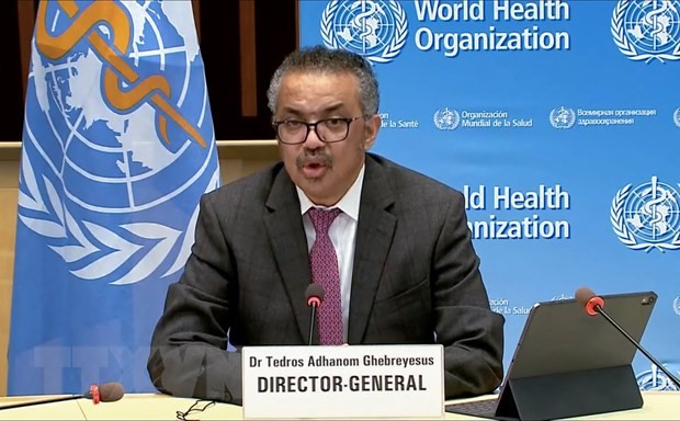 Tổng Giám đốc Tổ chức Y tế Thế giới (WHO) Tedros Adhanom Ghebreyesus. (Ảnh: AFP/TTXVN)