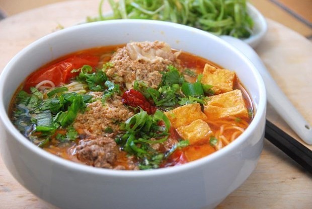 Bún riêu cua. (Ảnh: Tạp chí Đẹp)