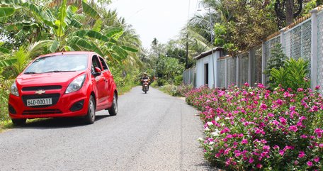 Diện mạo các xã có đông đồng bào Khmer đã có sự chuyển mình đổi mới.