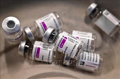 Vaccine ngừa COVID-19 của AstraZeneca. Ảnh: AFP/TTXVN