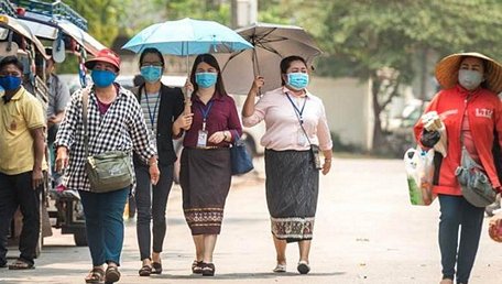 Các ca mắc mới COVID-19 tại Lào đang gia tăng. Ảnh minh họa. (Nguồn: socialistproject.ca)