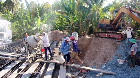 Đến năm 2023, huyện Tam Bình sẽ không còn nợ đọng trong xây dựng cơ bản.