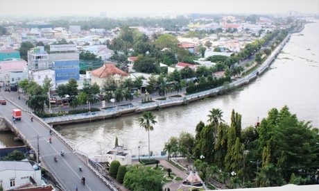 Trong tương lai, đô thị Vĩnh Long sẽ được phát triển theo hướng đô thị xanh.