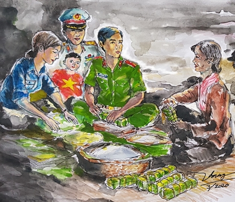 Tranh minh họa: TRẦN THẮNG
