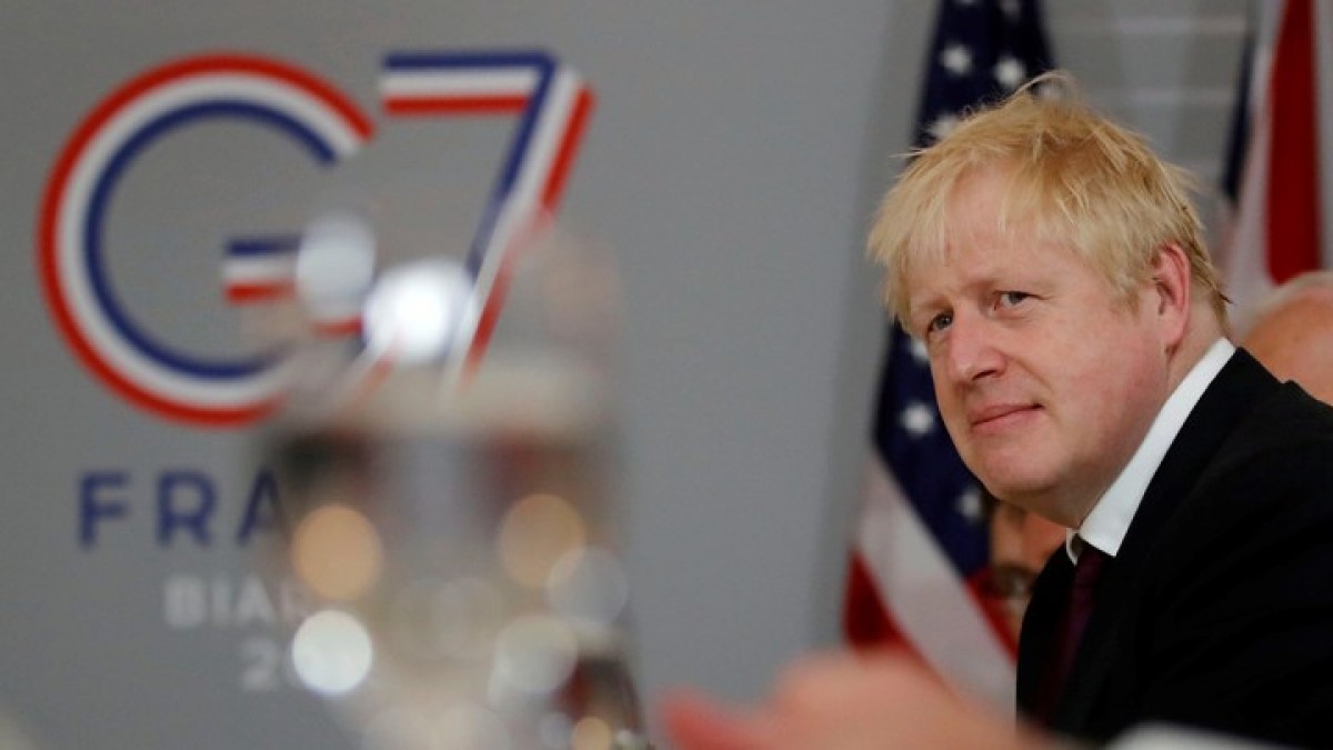 Thủ tướng Anh Boris Johnson.