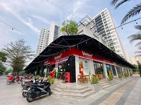 Mô hình cửa hàng trong cửa hàng. Ảnh: CTV