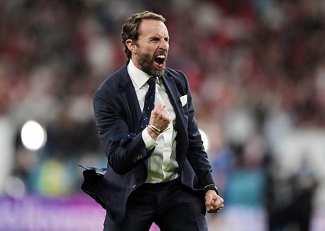  HLV Gareth Southgate giúp ĐT Anh lần đầu lọt vào chung kết EURO. (Ảnh: Reuters)