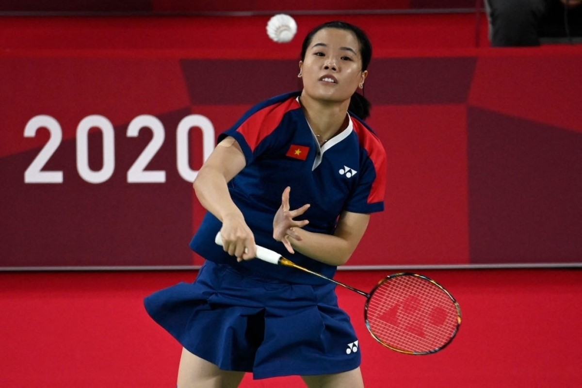 Thùy Linh là VĐV cầu lông nữ đầu tiên của Việt Nam thắng 2 trận ở 1 kỳ Olympic. (Ảnh: Getty). 