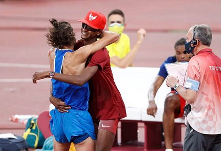  Trọng tài chấp thuận đề nghị chia sẻ HCV của Barshim và Tamberi