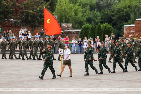  Năm 2020, nội dung “Xạ thủ bắn tỉa” diễn ra tại Belarus. Ảnh: Belta.by.