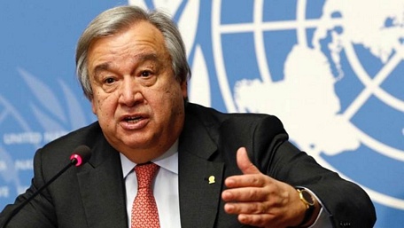 Tổng thư ký Liên Hợp Quốc Antonio Guterres. Ảnh: Reuters