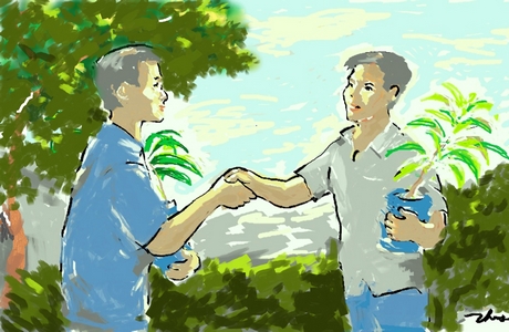Tranh minh họa: TRẦN THẮNG