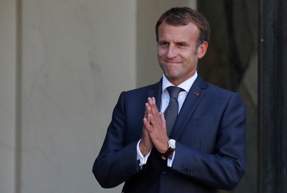 Tổng thống Pháp Emmanuel Macron - Ảnh: REUTERS