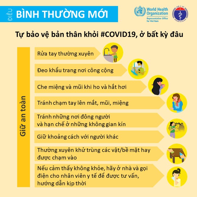 Thực hiện nghiêm 5K + ý thức của mỗi người sẽ là căn cơ cho phòng chống dịch.