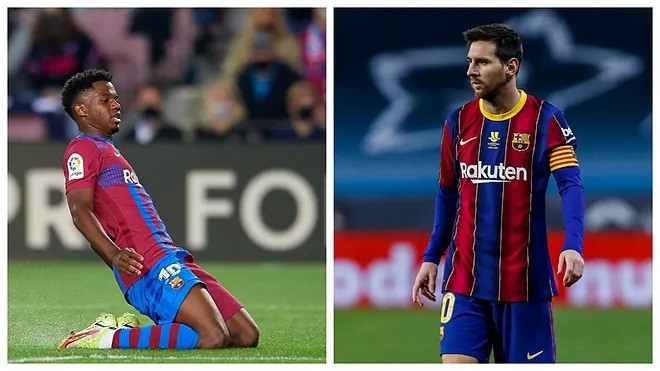 Ansu Fati xuất sắc hơn cả Messi ở độ tuổi 19.