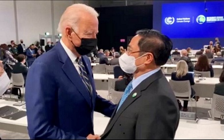 Thủ tướng Phạm Minh Chính và Tổng thống Joe Biden nhất trí thúc đẩy quan hệ Đối tác toàn diện Việt Nam - Hoa Kỳ phát triển tích cực hơn nữa. Ảnh TTXVN