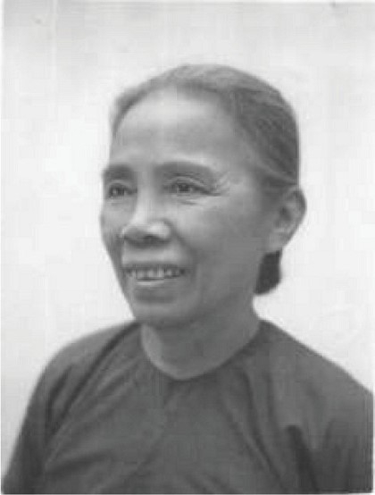 Chân dung bà Nguyễn Thị Hồng (1915- 1992).