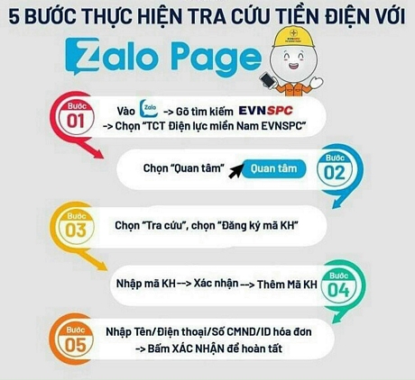 Hướng dẫn cài đặt App chăm sóc khách hàng của Tổng Công ty Điện lực miền Nam.