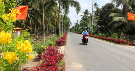 Diện mạo nông thôn đang không ngừng đổi mới.