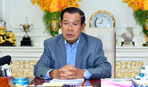 Thủ tướng Campuchia Hun Sen - Ảnh: KHMER TIMES