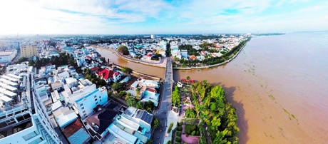 Xây dựng đô thị thông minh nhằm cung cấp ngày càng nhiều tiện ích cho đời sống. Ảnh: NGUYÊN KHÁNH