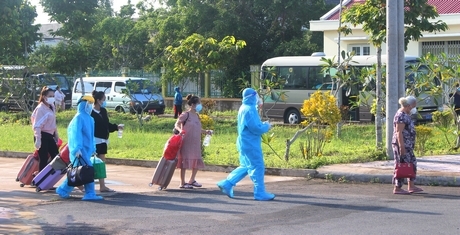 “Dân vận khéo” vận động nhân dân tích cực tham gia phòng chống dịch COVID-19.