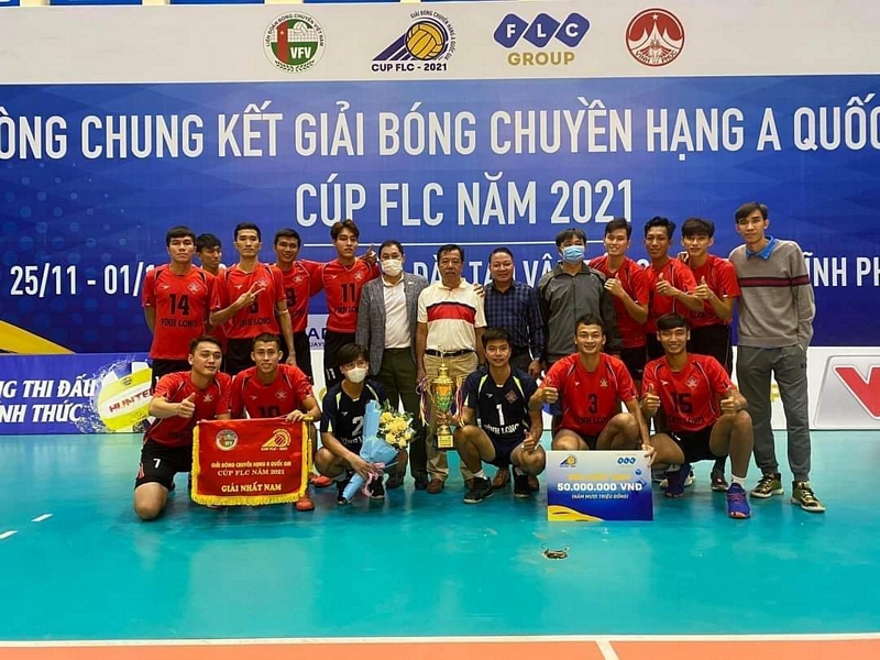 Đội tuyển bóng chuyền nam chính thức trở lại đội mạnh cấp quốc gia trong năm 2021 (ảnh TL).
