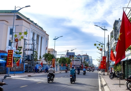 Kinh tế phát triển xã hội văn minh.Ảnh: NGUYỄN HÒA BÌNH (TP Vĩnh Long)