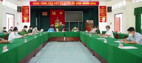 Hội đồng Nghĩa vụ quân sự tỉnh kiểm tra công tác tuyển quân tại các địa phương.