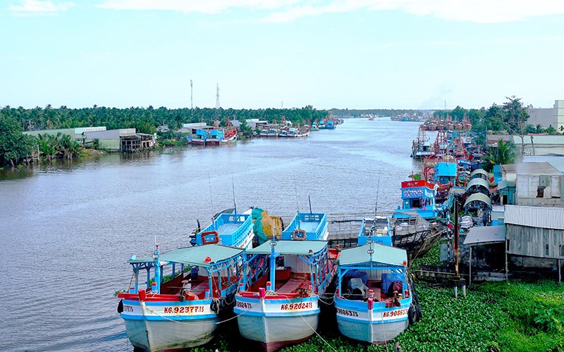 Tỉnh Kiên Giang hiện có gần 10.000 tàu khai thác hải sản. 