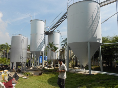 Trạm cấp nước Hiếu Phụng (Vũng Liêm) có công suất 900 m3/ngày/đêm, cấp nước sinh hoạt cho hơn 1.600 hộ sử dụng.