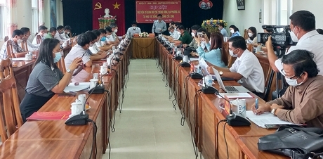 Quang cảnh buổi họp mặt.