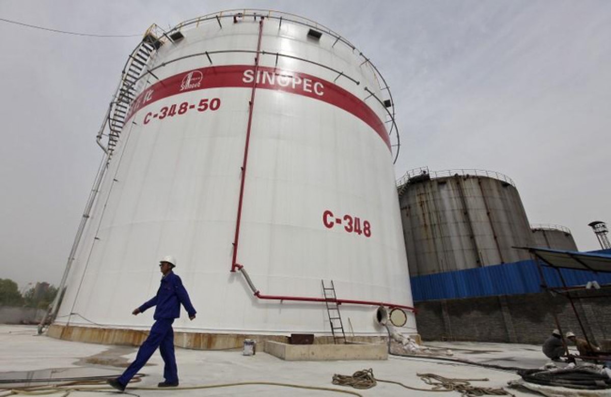 Tập đoàn dầu khí và hóa chất Trung Quốc (Sinopec). Ảnh: Reuters.