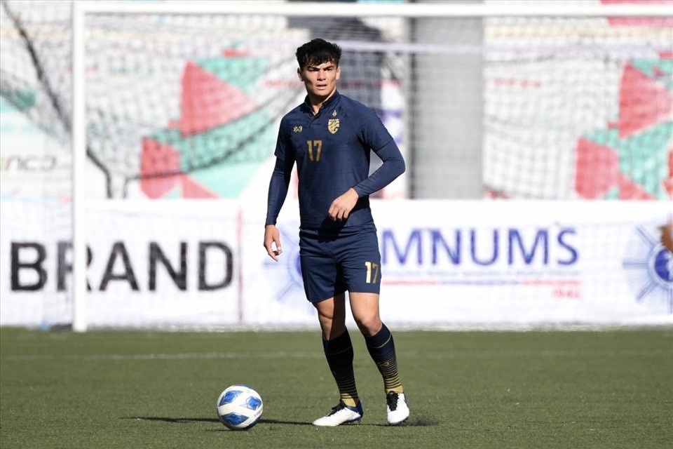 Jonathan Khemdee, 1 trong những ngôi sao của U23 Thái Lan sẽ khó lòng dự SEA Games 31. Ảnh: Bangkok Post