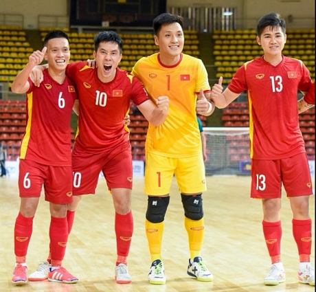 Tuyển Futsal Việt Nam đánh bại tuyển Úc với tỷ số 5-1.