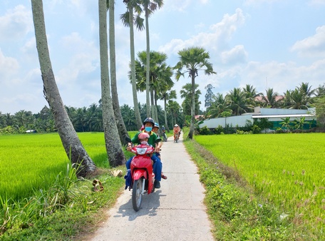 Vùng đồng bào Khmer đang vươn mình đổi mới từng ngày.